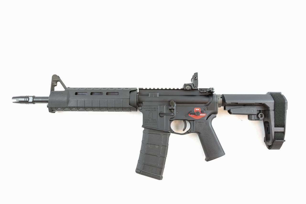 Franklin Armory BFSIII Equipped PDW C11-OPS AR15 Pistol - Black | Installed BSFIII Trigger | SBA3 Brace