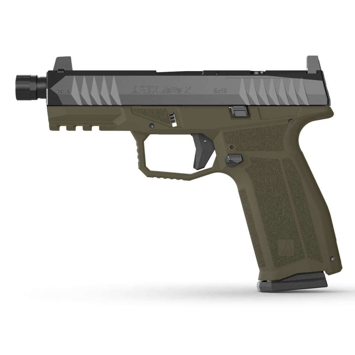 Arex Defense Delta Gen.2 X 9mm Luger 4.6in 19rd ODG Threaded Optic Ready