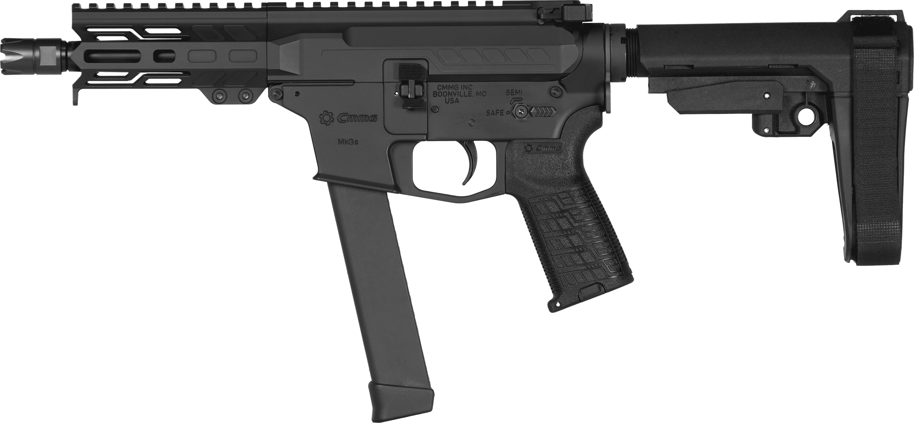 CMMG Banshee MKG Pistol 9mm Luger 5" Barrel 33 Rounds Armor Finish