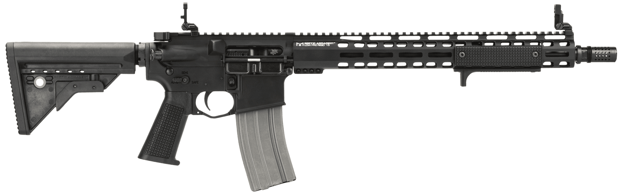 GRIFFIN ARMAMENT MK1RECCEBLK MK1 RECCE 5.56x45mm NATO 16" 30+1 Black Anodized Griffin Extreme Condition Stock