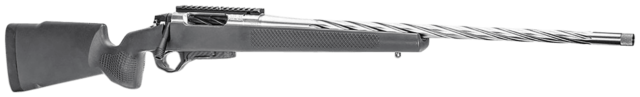 Seekins Precision 0011710157 Havak PH2 6.8 Western 3+1 24" Fluted, Stainless Barrel/Rec, Black Synthetic Stock, Scope Mount