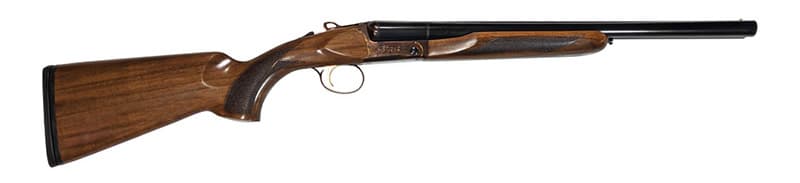 EAA Churchil 512 Cowboy 12GA, 18.5in. Barrel, 2rd, Wood Stock & Forend - Black (111341)