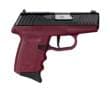 SCCY DVG-1 RDR Handgun 9mm Luger 10rd Magazine 3.1" Barrel Striker Fired Black Slide/Crimson Frame