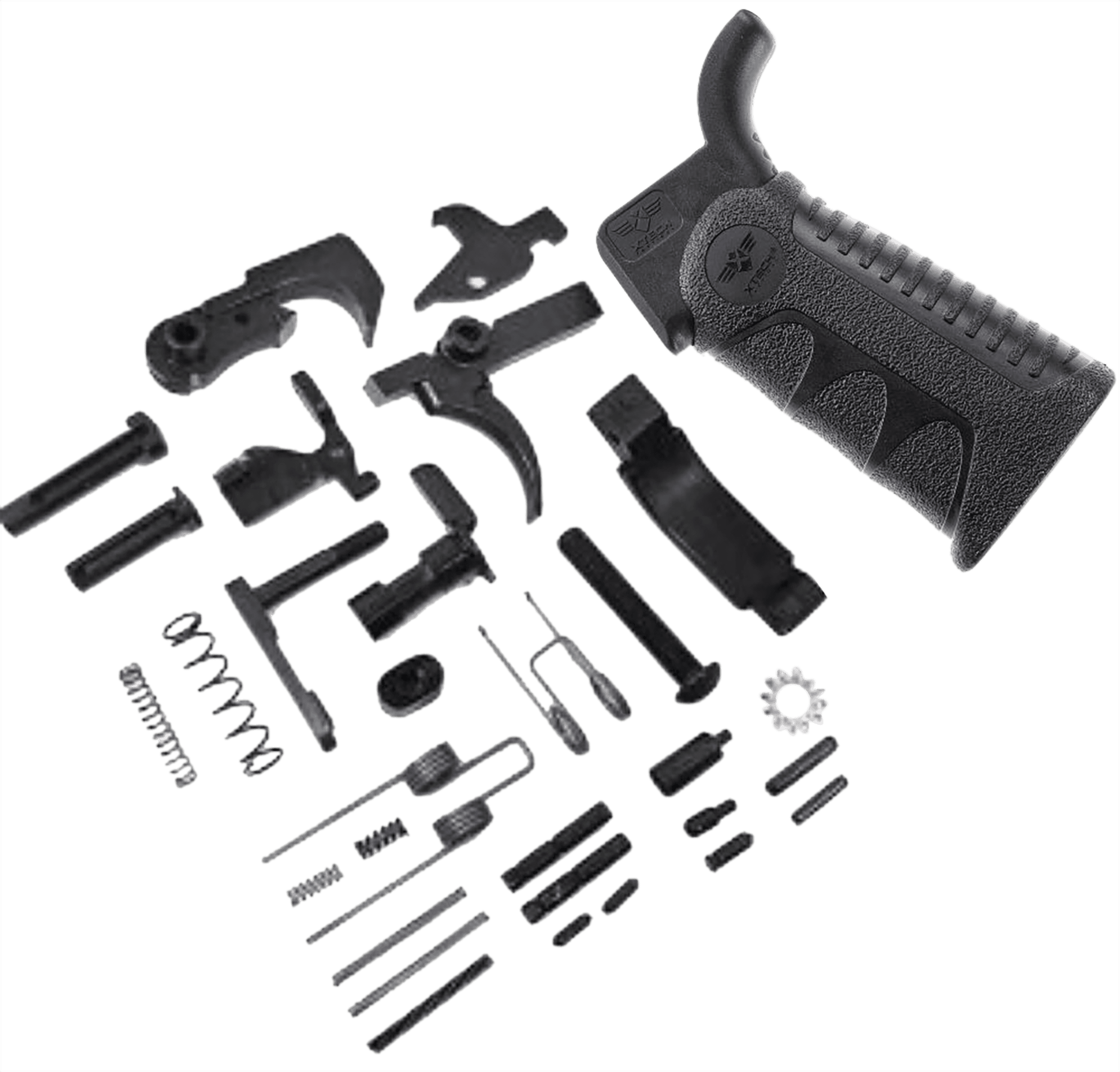 Xtech Tacitcal XT1011011 Lower Parts Kit AR Style Receivers Compatible