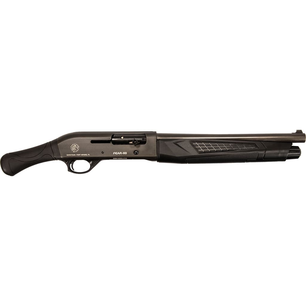Garaysar Fear 118 12GA, 14.5in. Barrel, 4rd, Bird's head grip - Black (FEAR118GB)
