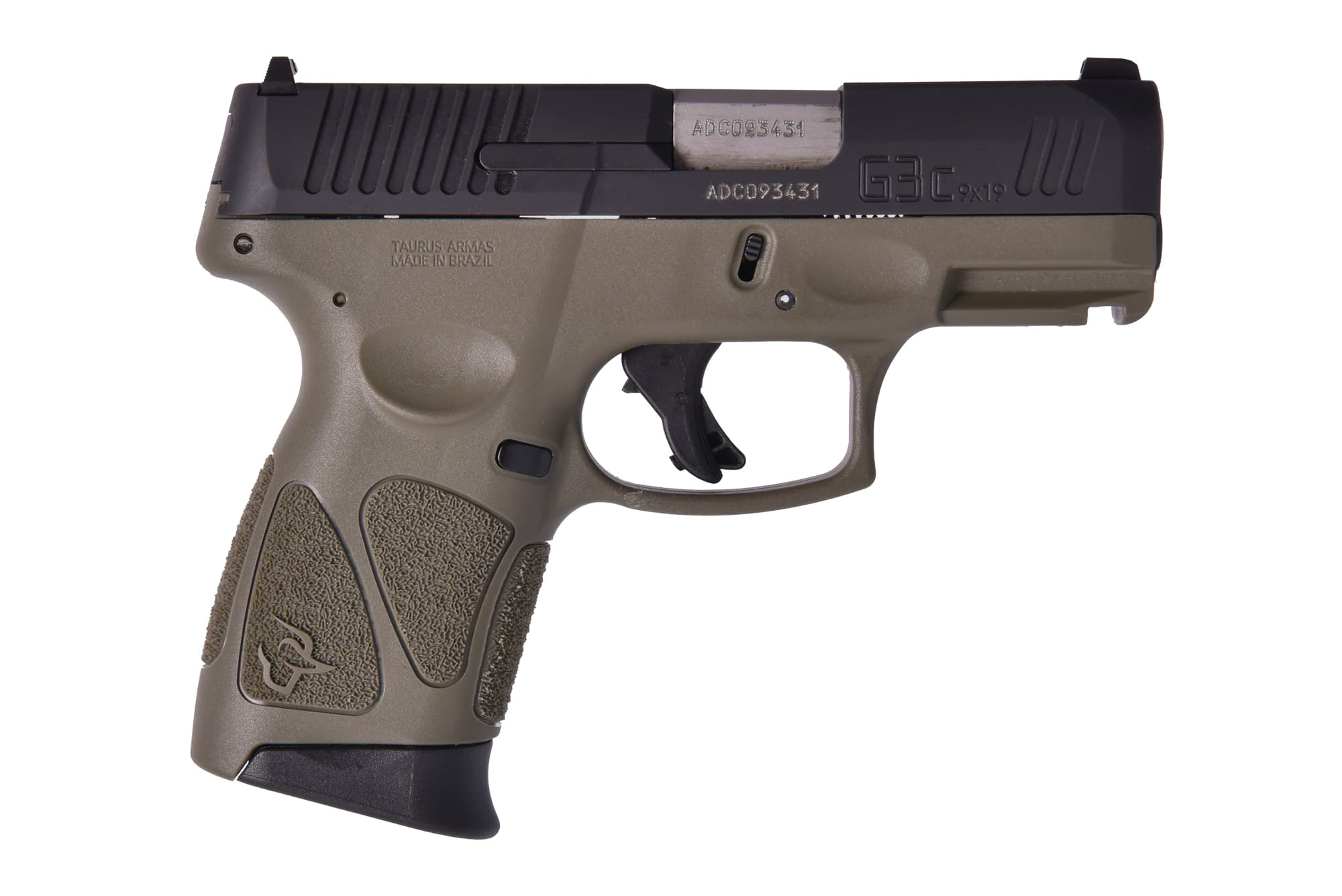 Taurus G3C 9mm 3.2" 12-Round ODG/Matte Finish