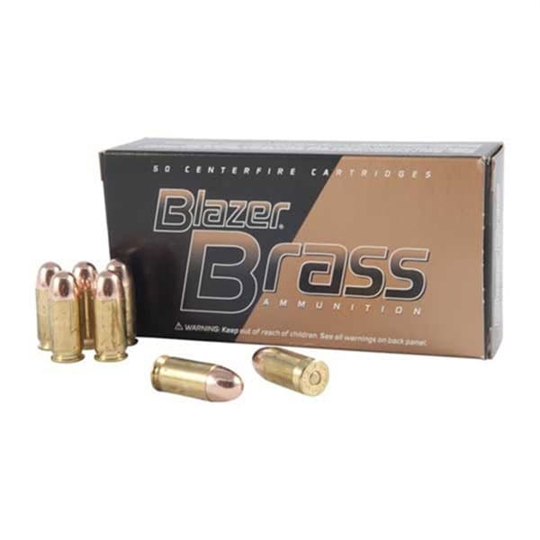 CCI 5230 Blazer Brass Handgun 45ACP 230gr Full Metal Jacket 50 Rounds