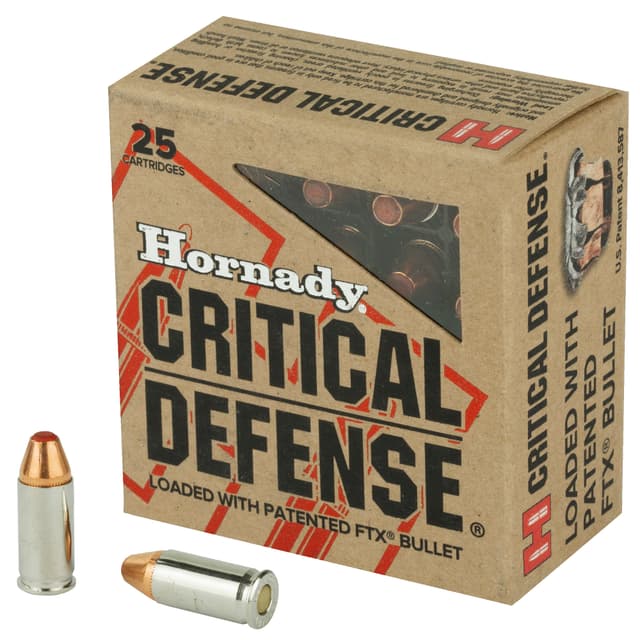 Hornady Critical Defense Handgun Ammo 32 ACP 60 gr. FTX 25 rd.
