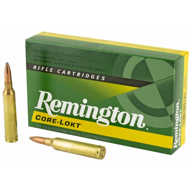 Remington Core Lokt 7mm Remington Magnum Pointed Soft Point 175 Grain 20 Rounds
