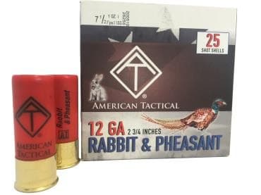 ATI 12ga Game Load 2.75 inch Shotgun Shells - #7.5 | 1 oz. | 1180 fps | 1 Case (10 boxes/250rds)