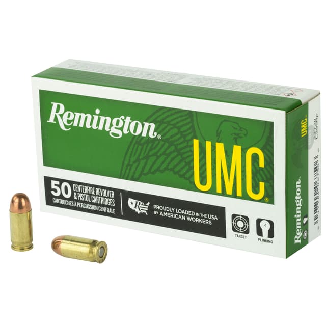 Remington UMC 380 ACP Full Metal Jacket 95 Grain 50 Rounds