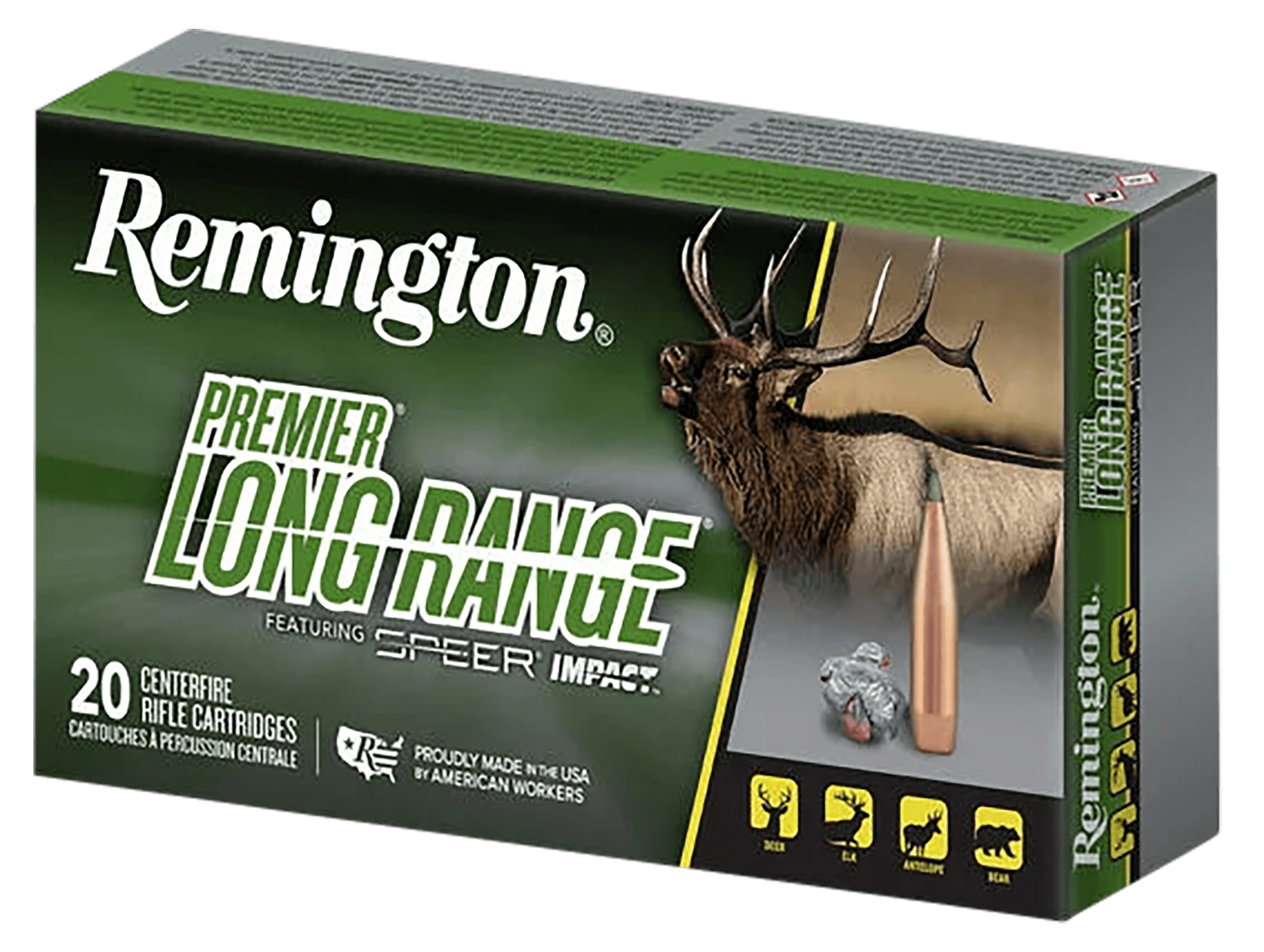 Remington Premier Long Range 6.5 Creedmoor Speer Impact 140 Grain 20 Rounds