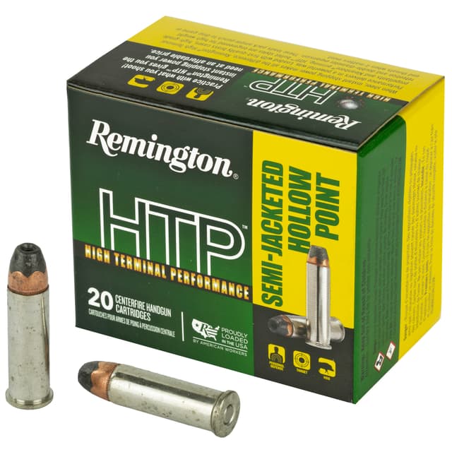 Remington HTP Handgun Ammo 38 Special 125 Grain SJHP 20 Rounds