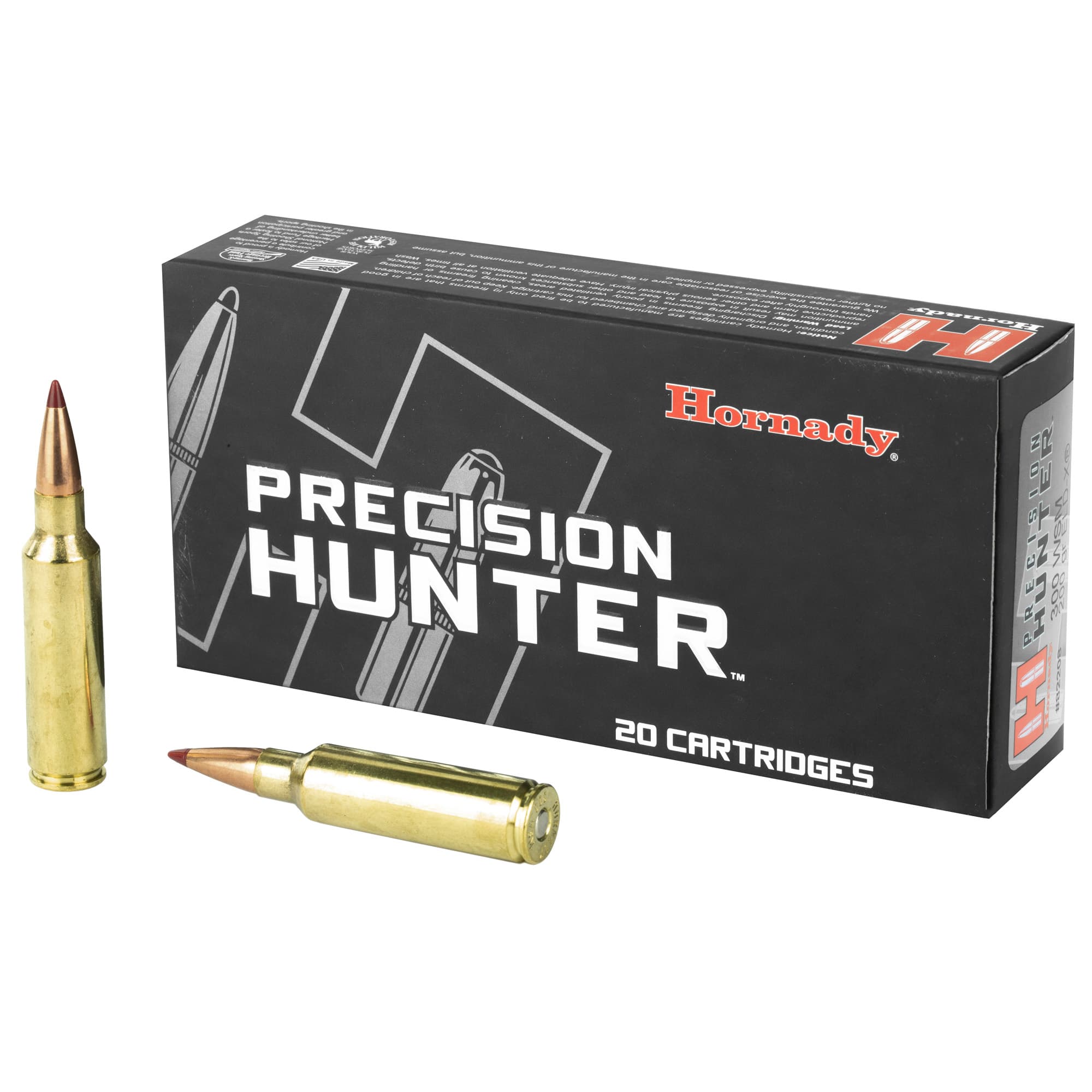 Hornady Precision Hunter 300 Winchester Short Magnum Eld X 200 Grain 20 Rounds