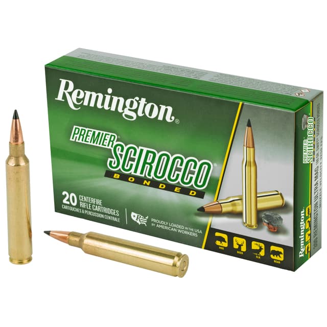 Remington Premier Scirocco Bonded 300 Remington Ultra Magnum Polymer Tip 180 Grain 20 Rounds