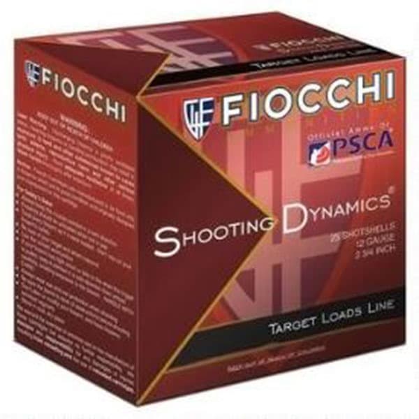 Fiocchi Shooting Dynamics Shotgun Loads 12 Gauge 1 1/8 oz 7.5 Shot 25 Rounds