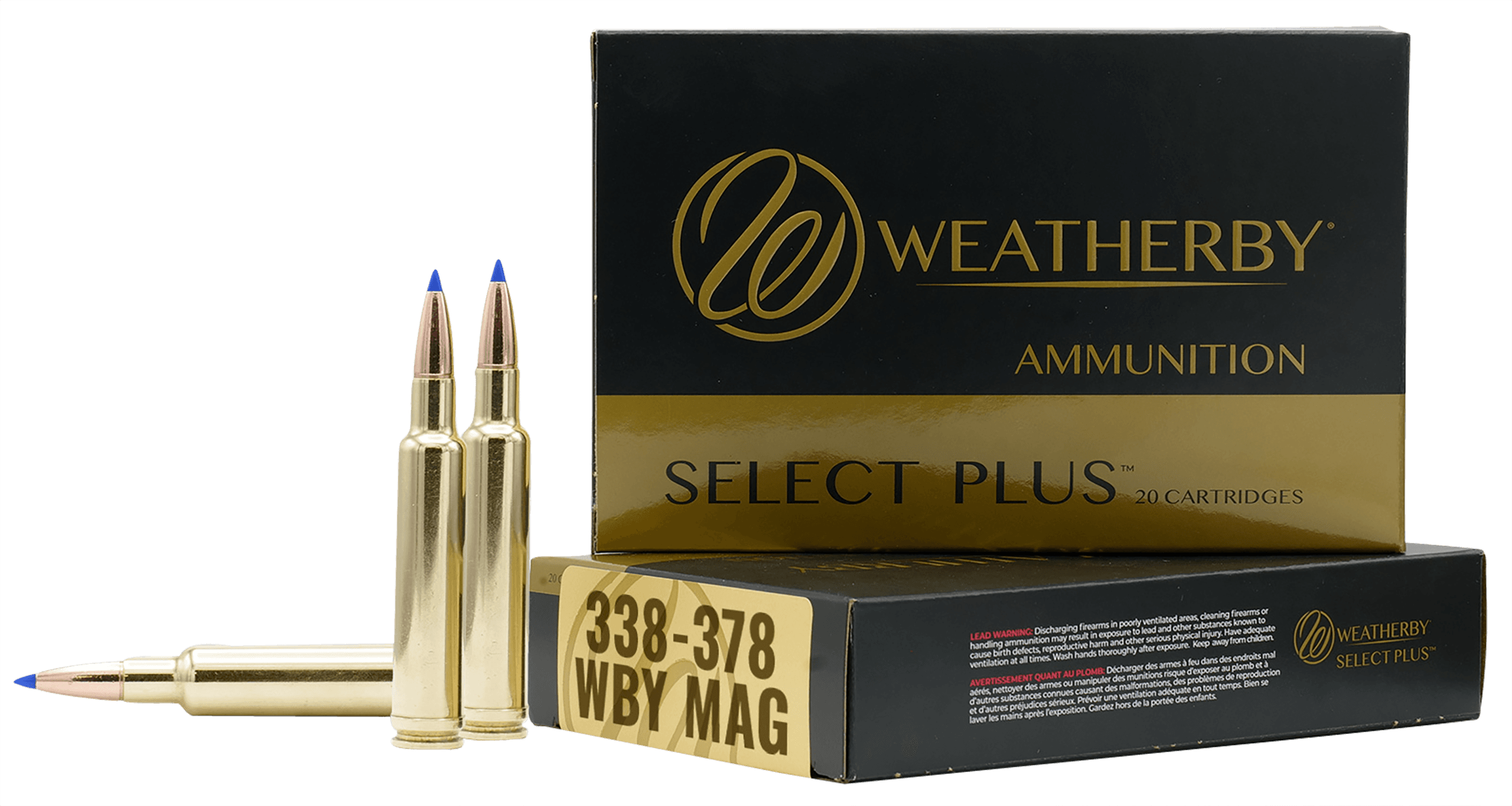 Weatherby B333225TTSX 338-378 Weatherby Magnum Barnes Tipped TSX 225 Grain 20 Rounds