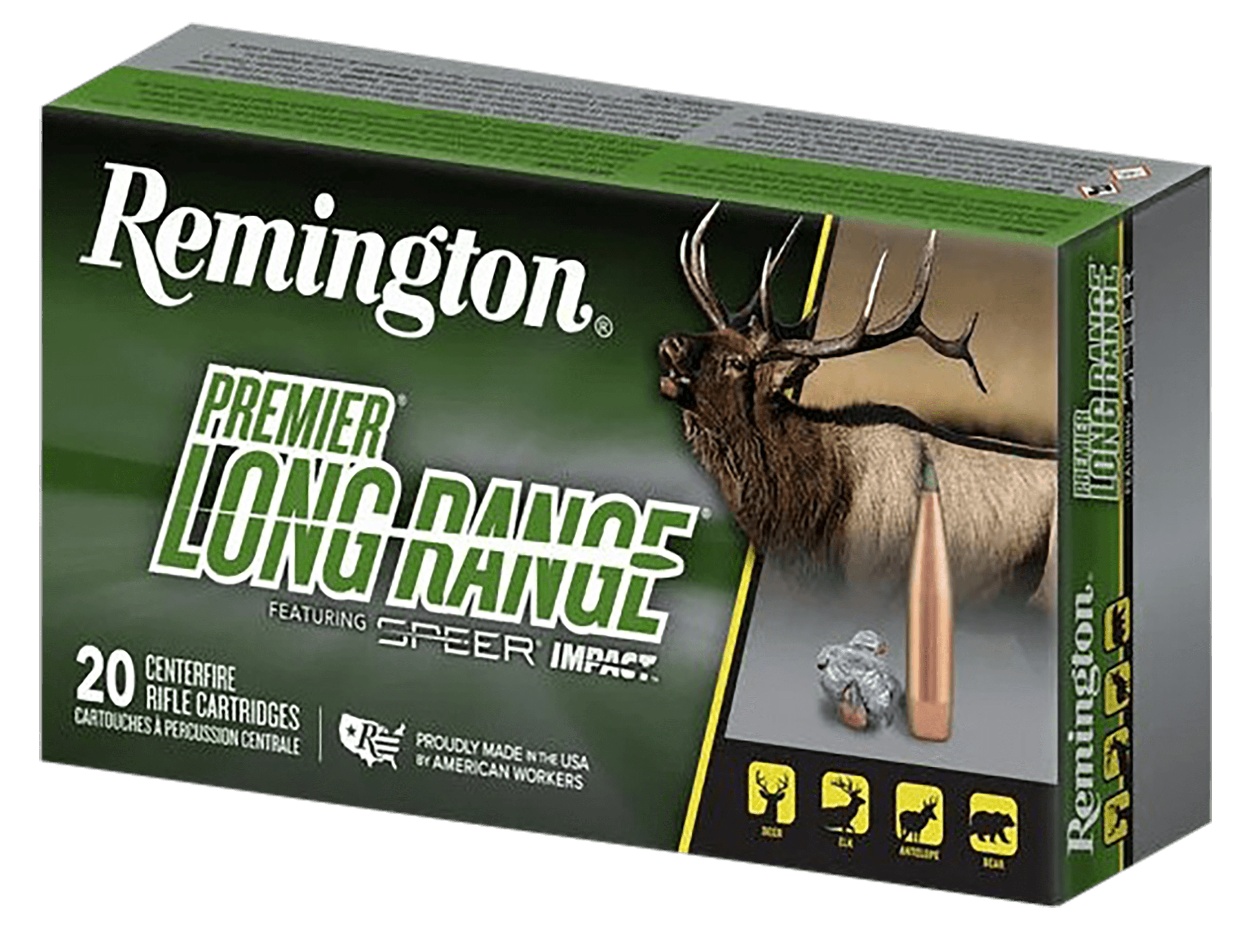 Remington Premier Long Range 6.5 PRC Speer Impact 140 Grain 20 Rounds
