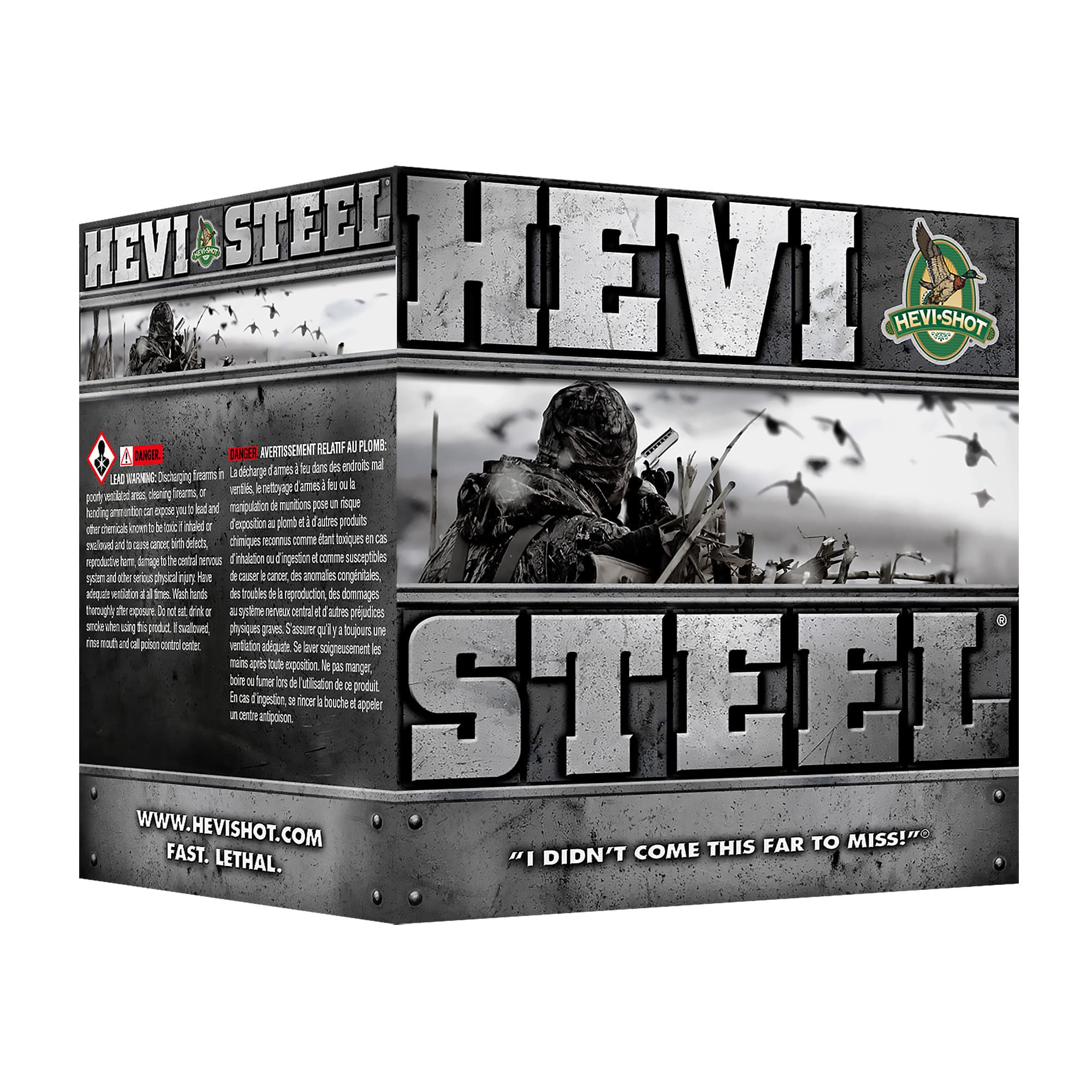 Hevi Shot Hevi Steel Load 12 ga. 3.5 in. 1 3/8 oz. 2 Shot 25 rd.