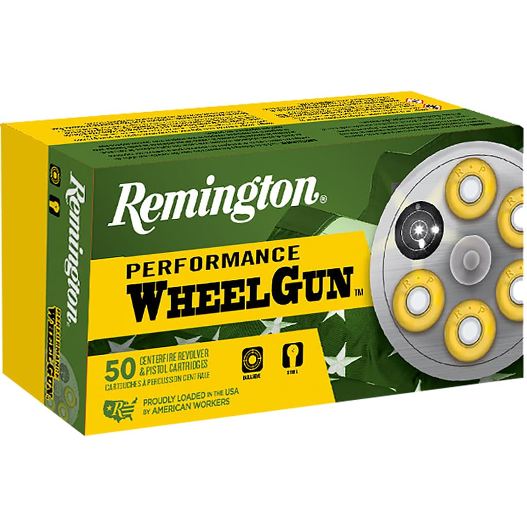 Remington Performance Wheel Gun Ammo 38 Short Colt Lead RN 125 Grain 50 Rounds
