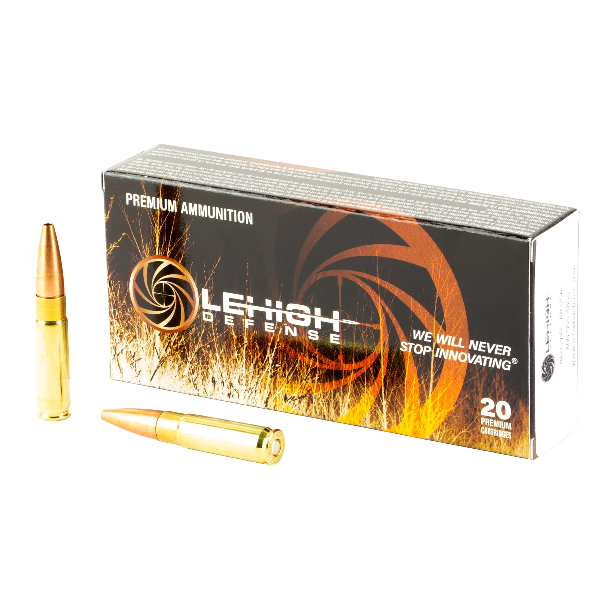 Lehigh Defense LA300BLK115CC Controlled Chaos 300Blackout 115gr 20 Rounds
