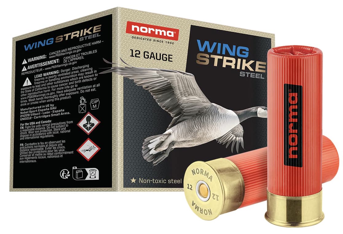 Norma Wingstrike Steel 12ga 3 Bb 1-1/4oz 25/10