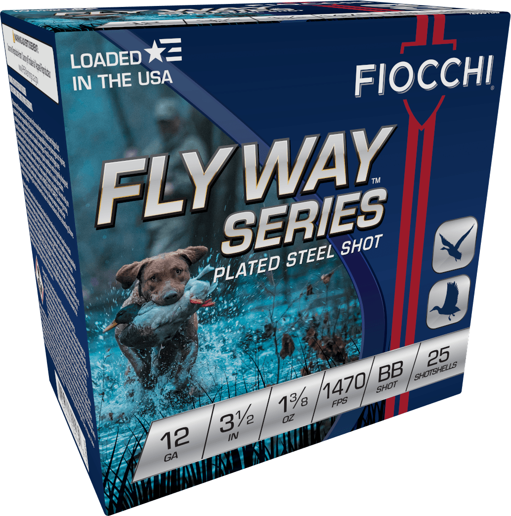 Fiocchi Speed Steel 12 Gauge BB Shot 1-3/8 oz 25 Rounds