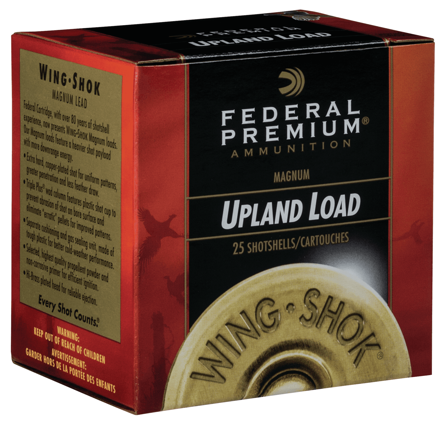 Federal Premium Wing-Shok 16 Gauge 1 1/8 Grain 5 Shot 25 Rounds