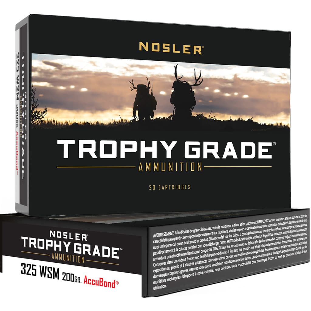Nosler Trophy Grade 300 Remington Ultra Magnum Accubond 200 Grain 20 Rounds