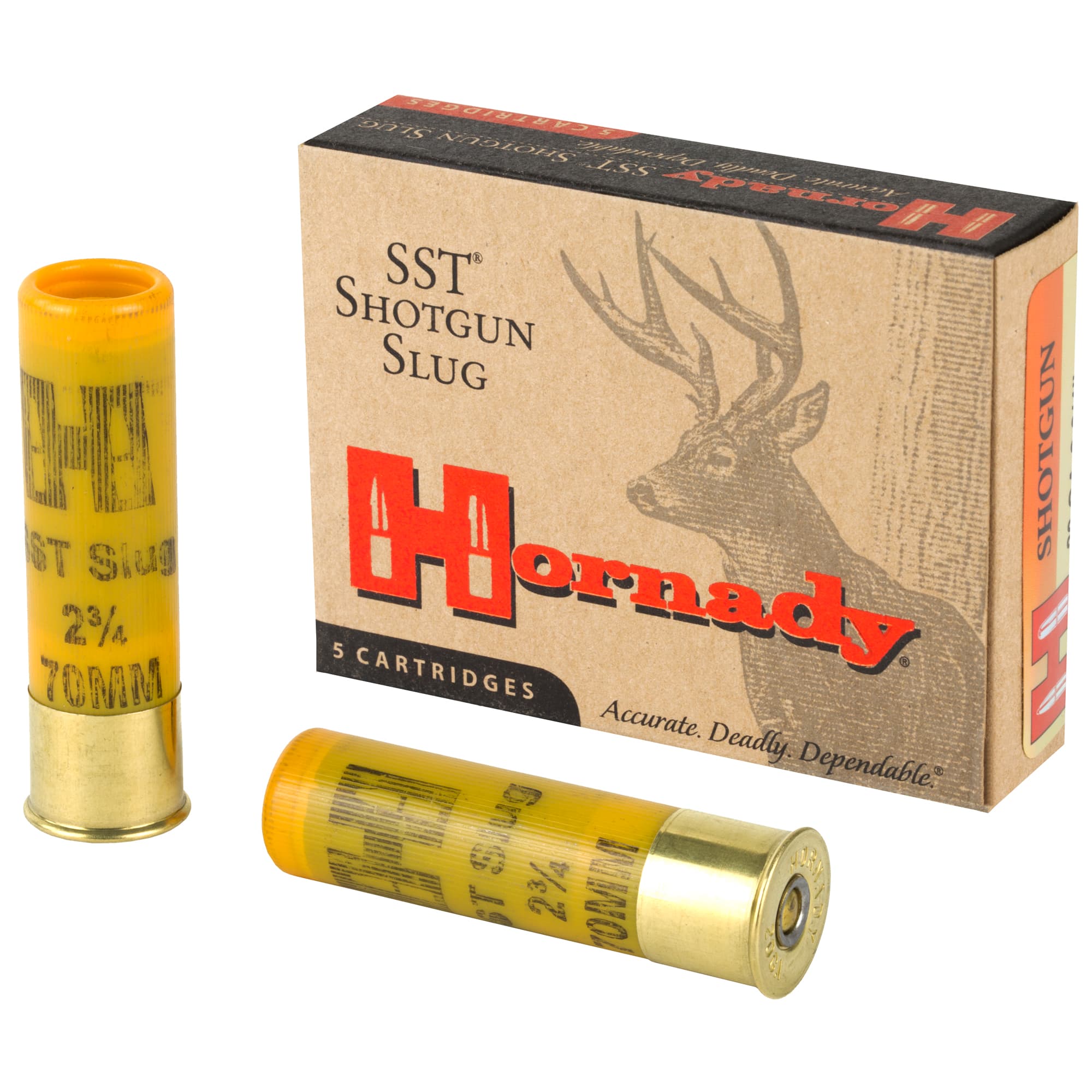 Hornady SST FTX Load 20 Gauge 2.75 in. 250 gr. Slug Shot 5 rd.