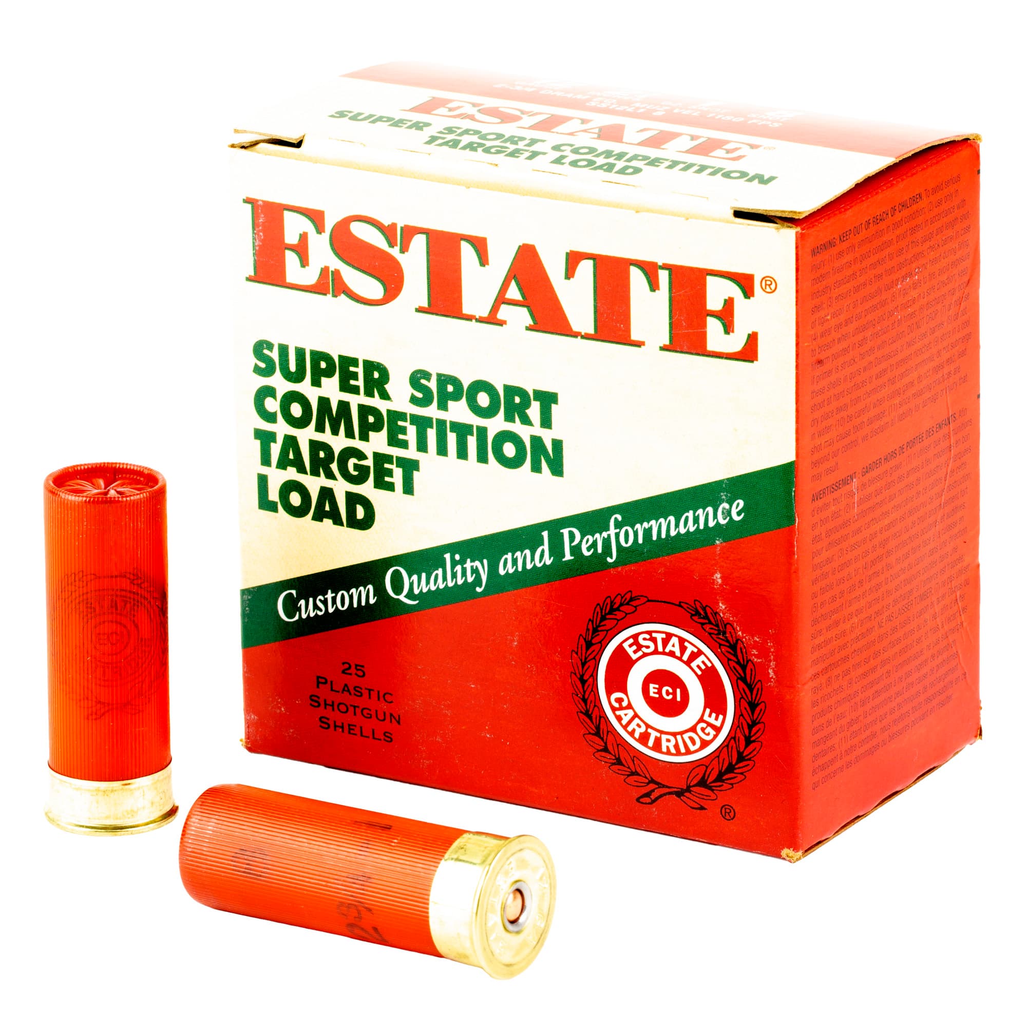 Federal Estate Super Sport 12 Gauge 8 Shot 1 Ounce 25 Rounds
