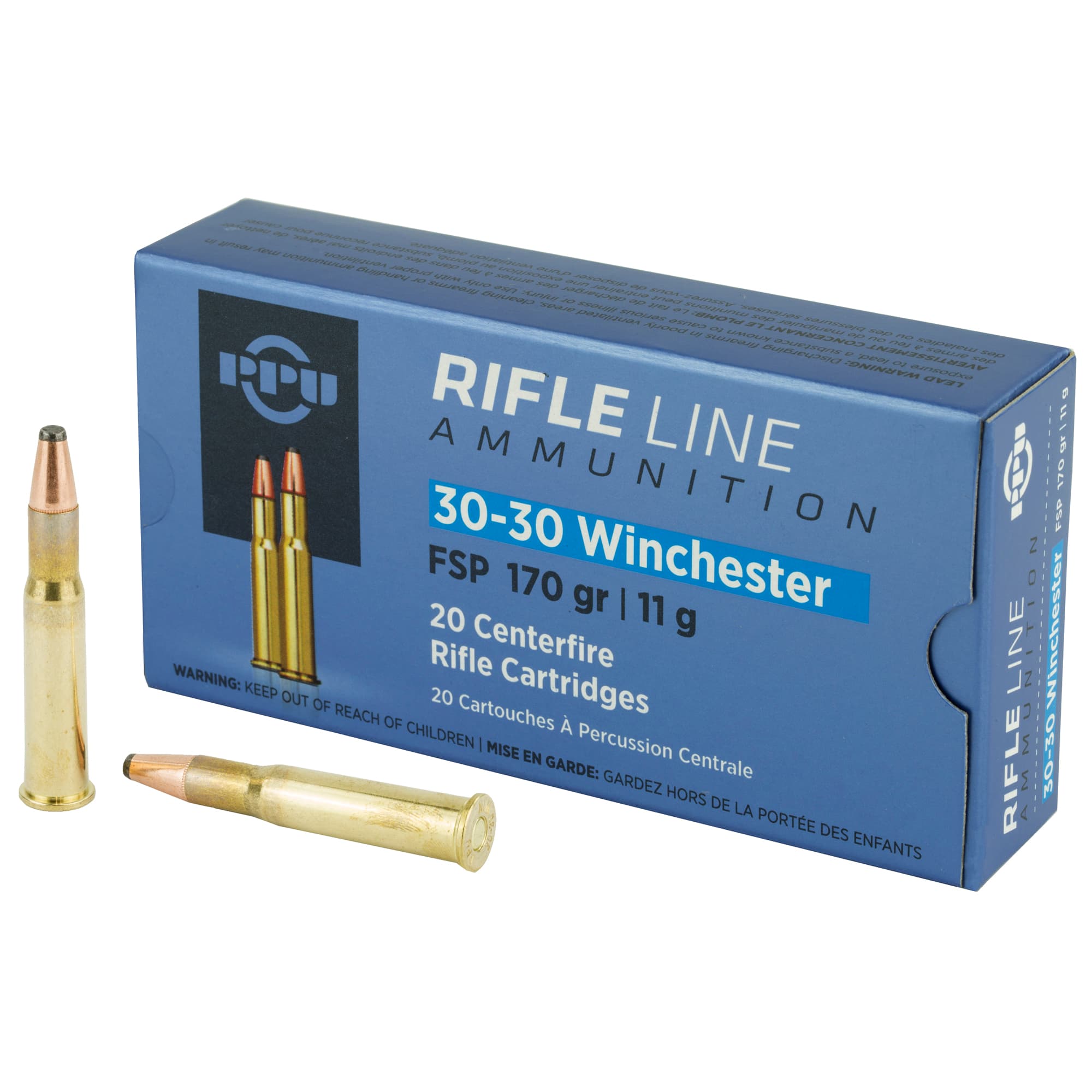 Prvi Partizan Rifle 30-30 Winchester Soft Point 170 Grain 20 Rounds