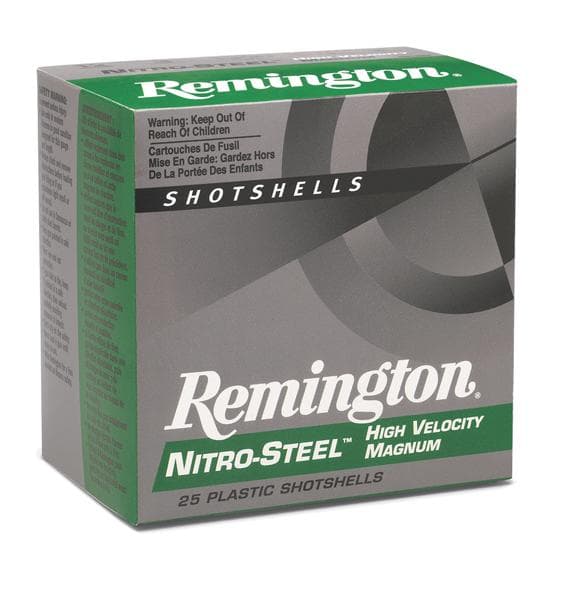 Remington Nitro-Steel HV 12 Gauge BB Shot 1-1/4 Ounce 25 Rounds