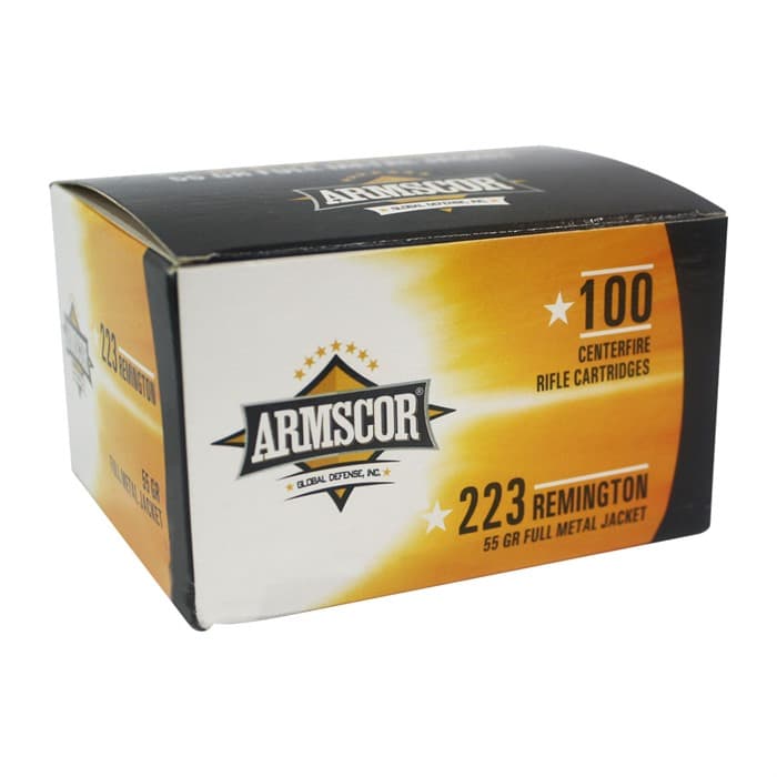 Armscor 223 Remington Full Metal Jacket 55 Grain 100 Rounds