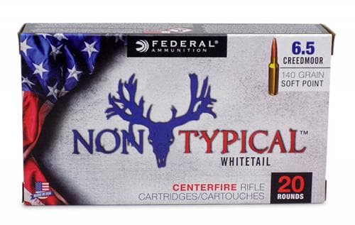 Federal Non Typical 6.5 Creedmoor Soft Point 140 Grain 20 Rounds