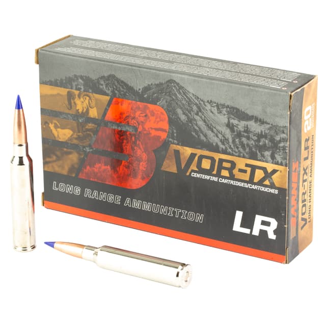 Barnes VOR-TX 300 PRC LRX Boat Tail 208 Grain 20 Rounds
