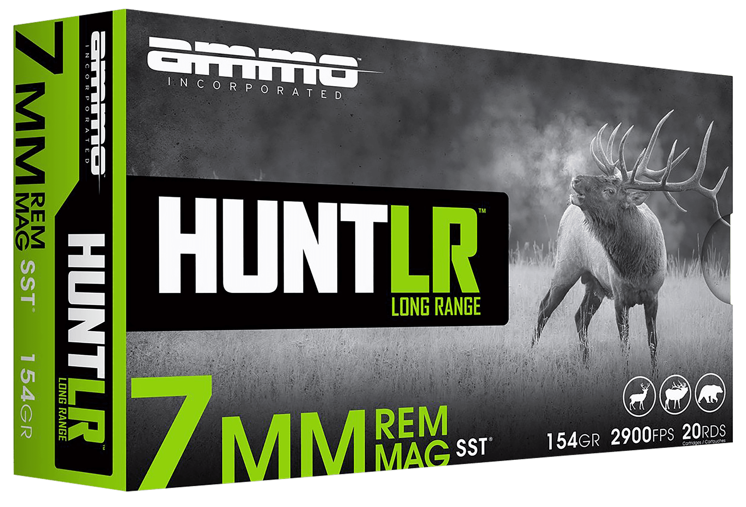 Ammo Inc 7MM154SSTA20 Signature 7mmRem Mag 154gr Super Shock Tip 20 Rounds