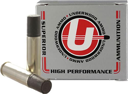 Underwood Ammo Lead Wide Flat Nose Handgun Ammunition 500 S&W 700gr FN 2239 fps 20/ct