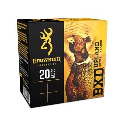 Browning BXD Upland 20 Gauge 1 Ounce 5 Shot 25 Rounds