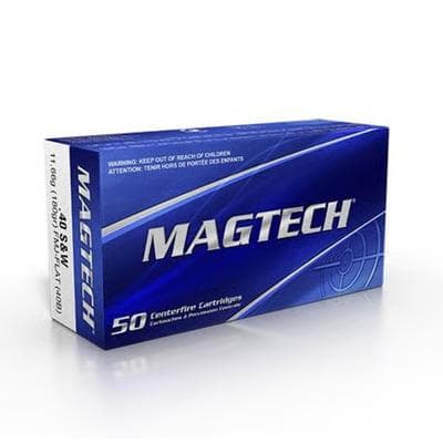 Magtech Centerfire 40 S W Full Metal Jacket 180 Grain 1000 Rounds