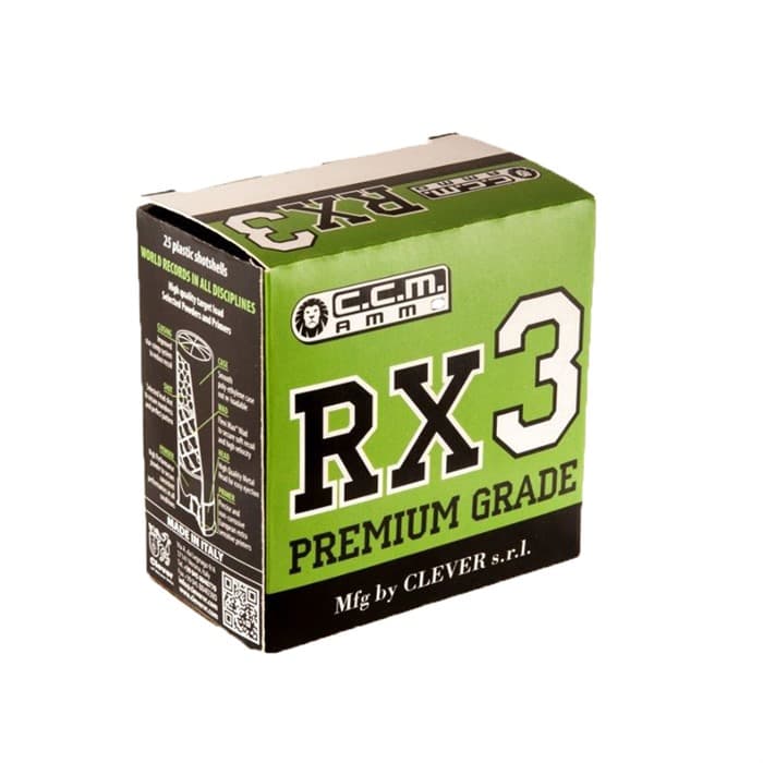 CLEVER PREMIUM RX3 12GA 3-1/4DR 1OZ #7.5 (CMRX312HDC175)