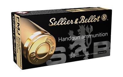Sellier & Bellot S&B 380 ACP FMJ 92 Grain 50 Rounds