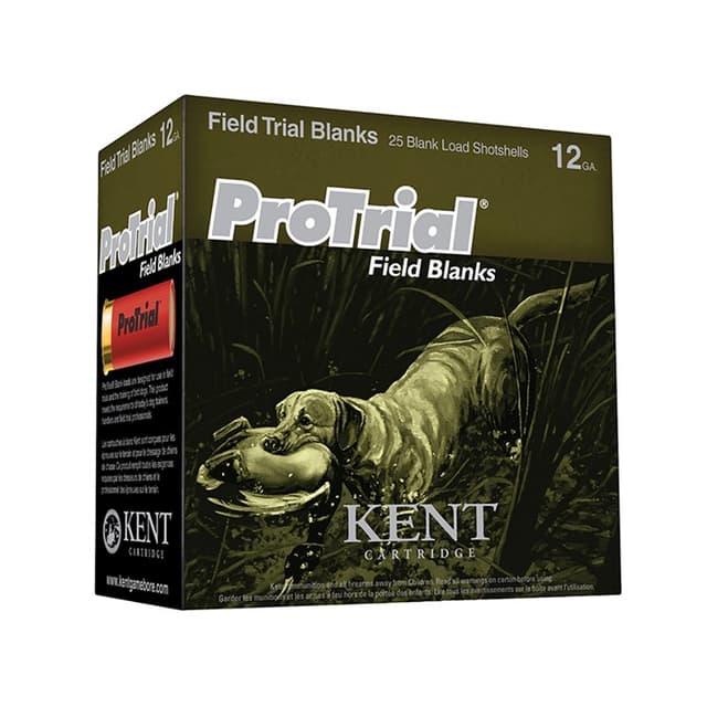 Kent Cartridge K1225PTFB ProTrial Field Blank 25 Rounds