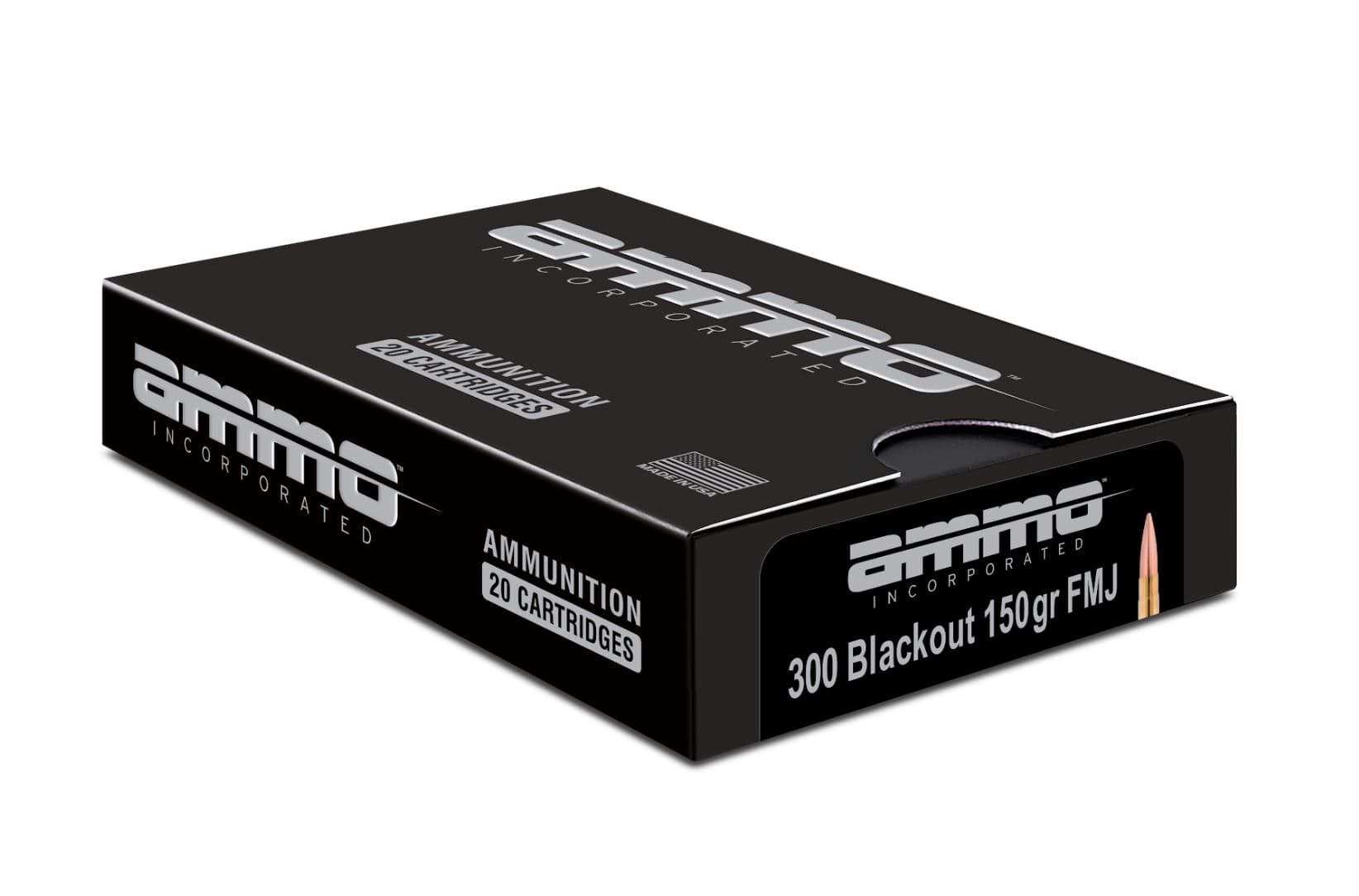 Ammo Inc Signature .300 Blackout Rifle Ammo - 150 Grain | FMJ | 20rd Box