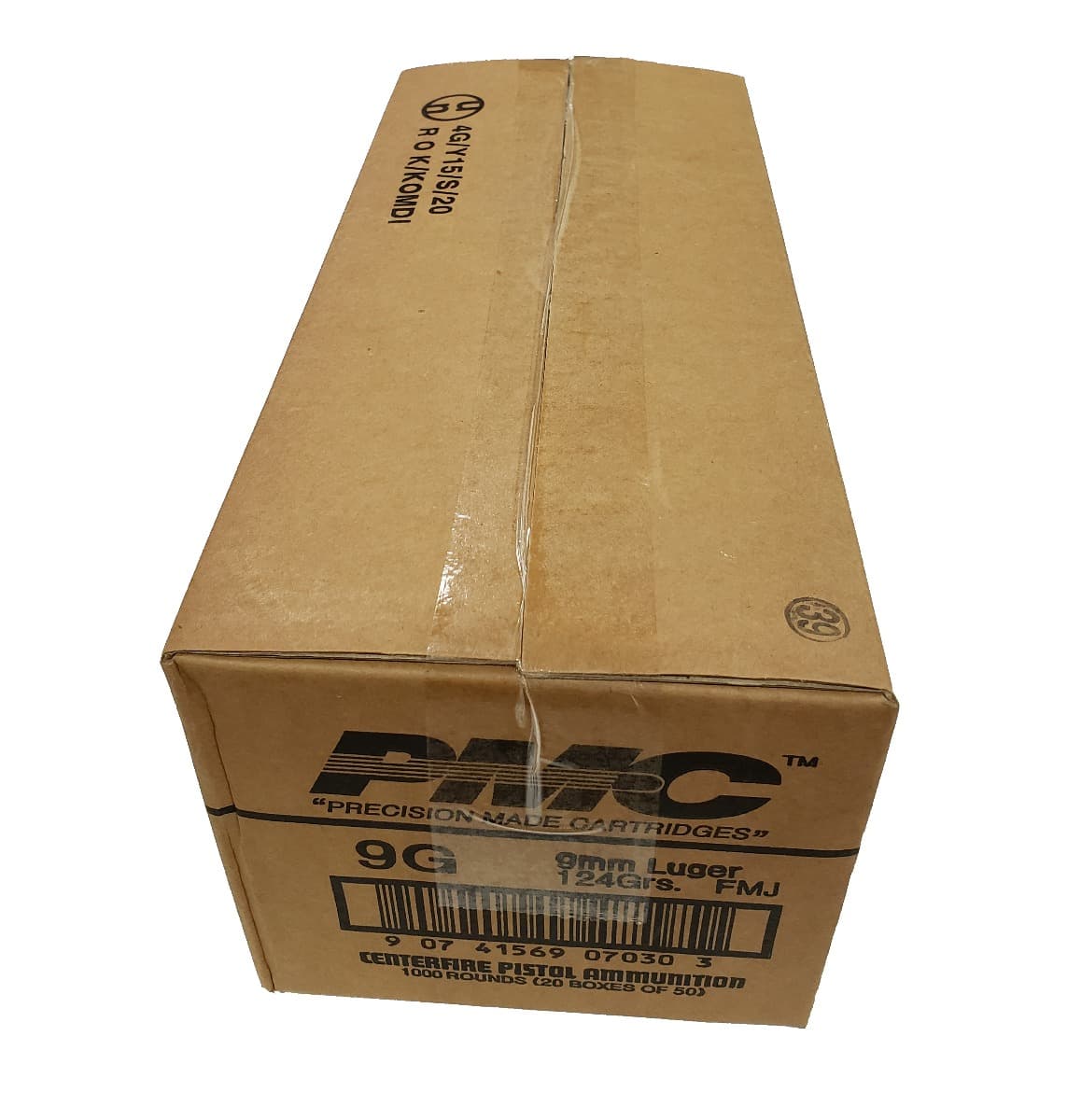 PMC Bronze 9mm Luger FMJ 124 Grain
