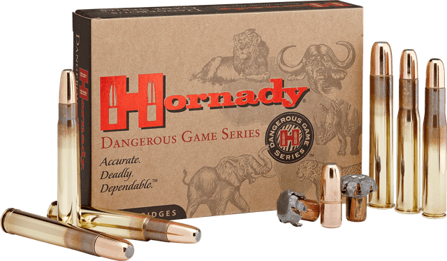 Hornady Dangerous Game 458 Lott Dgx Bonded 500 Grain 20 Rounds