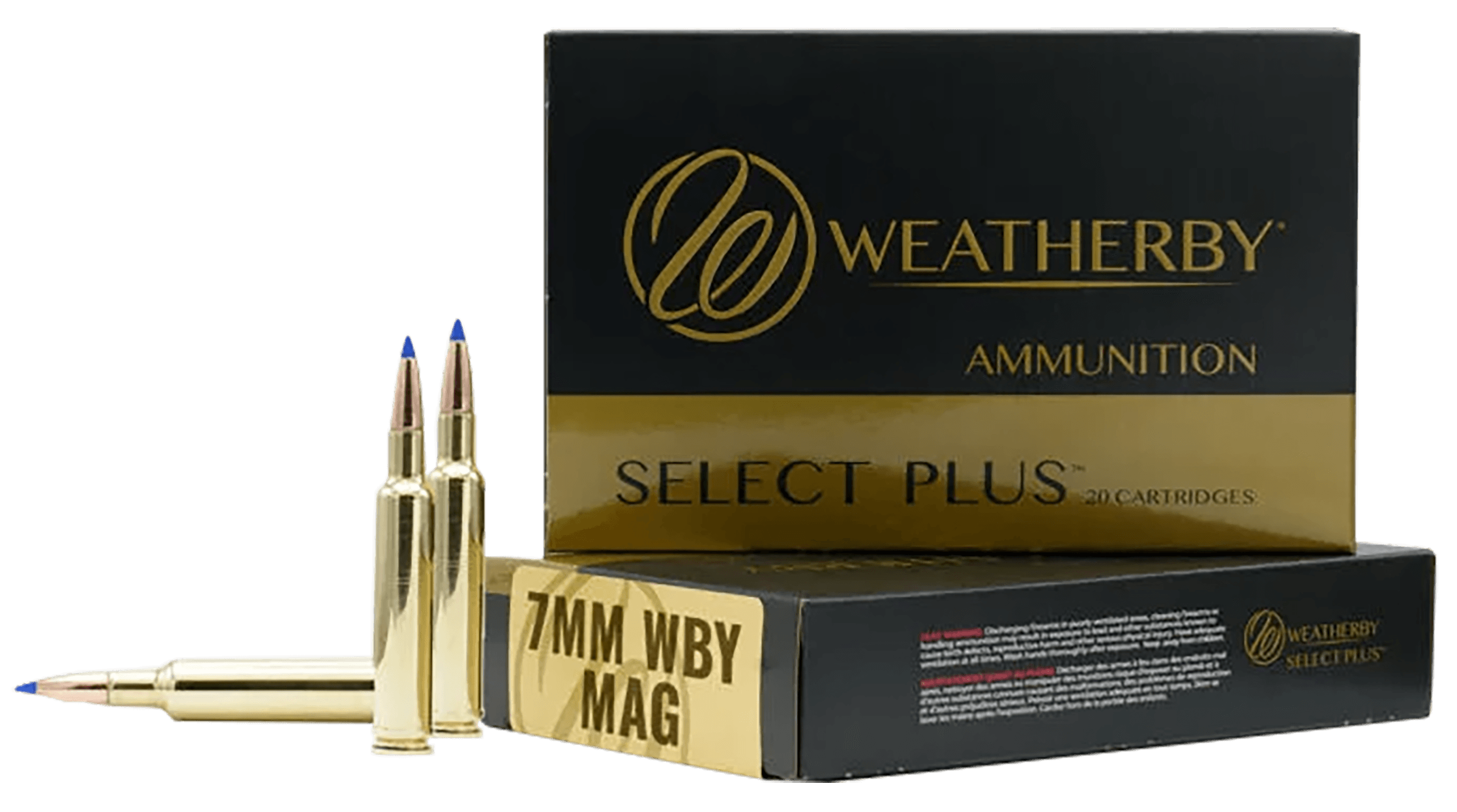 Weatherby Select Plus 7mm Weatherby Magnum Tipped Triple Shock X 140 Grain 20 Rounds