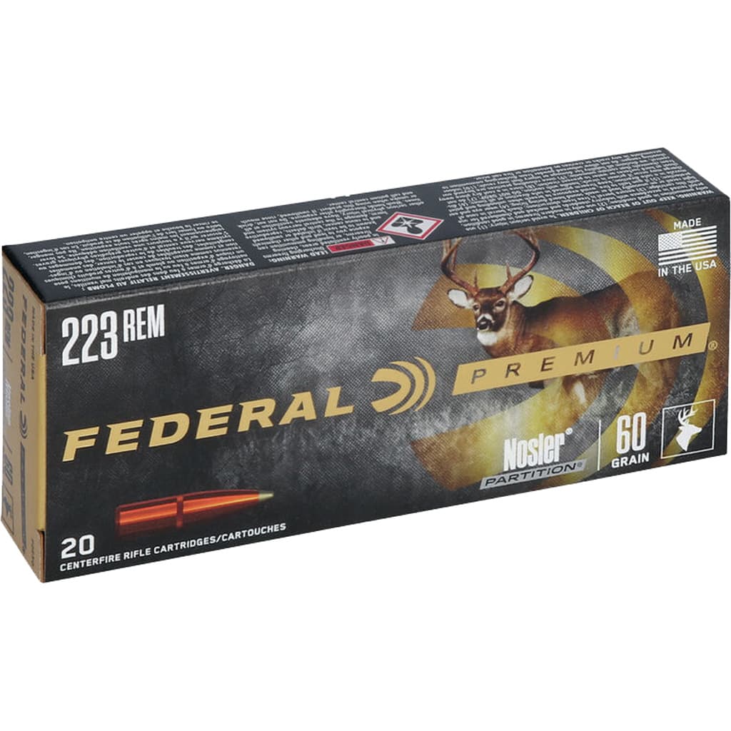 223 REMINGTON 60GR VITAL-SHOK 20/BOX