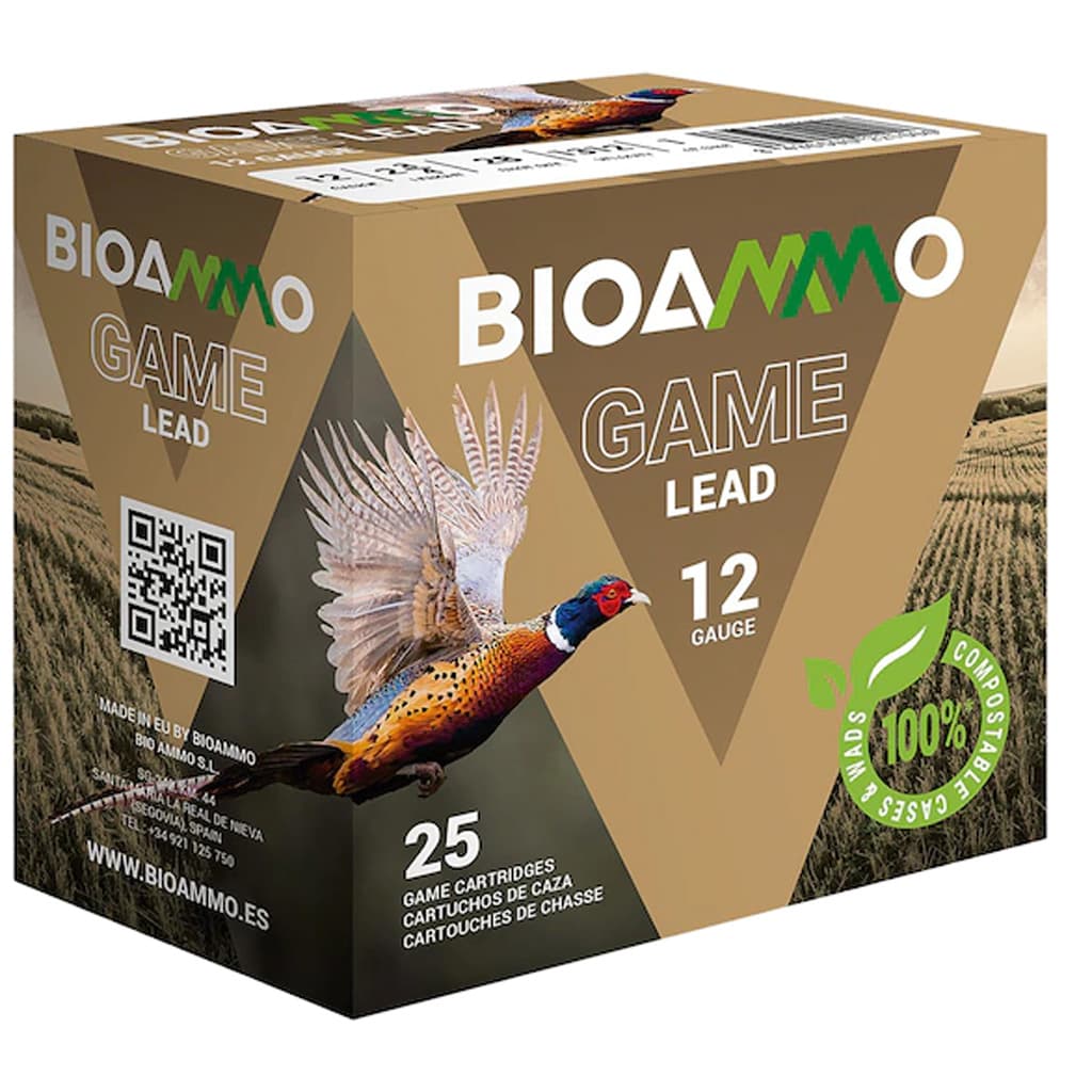 BIOAMMO HB Pheasant Shotgun Ammo 12 ga. 1 1/16 oz. 6 Shot Steel 25 rd.
