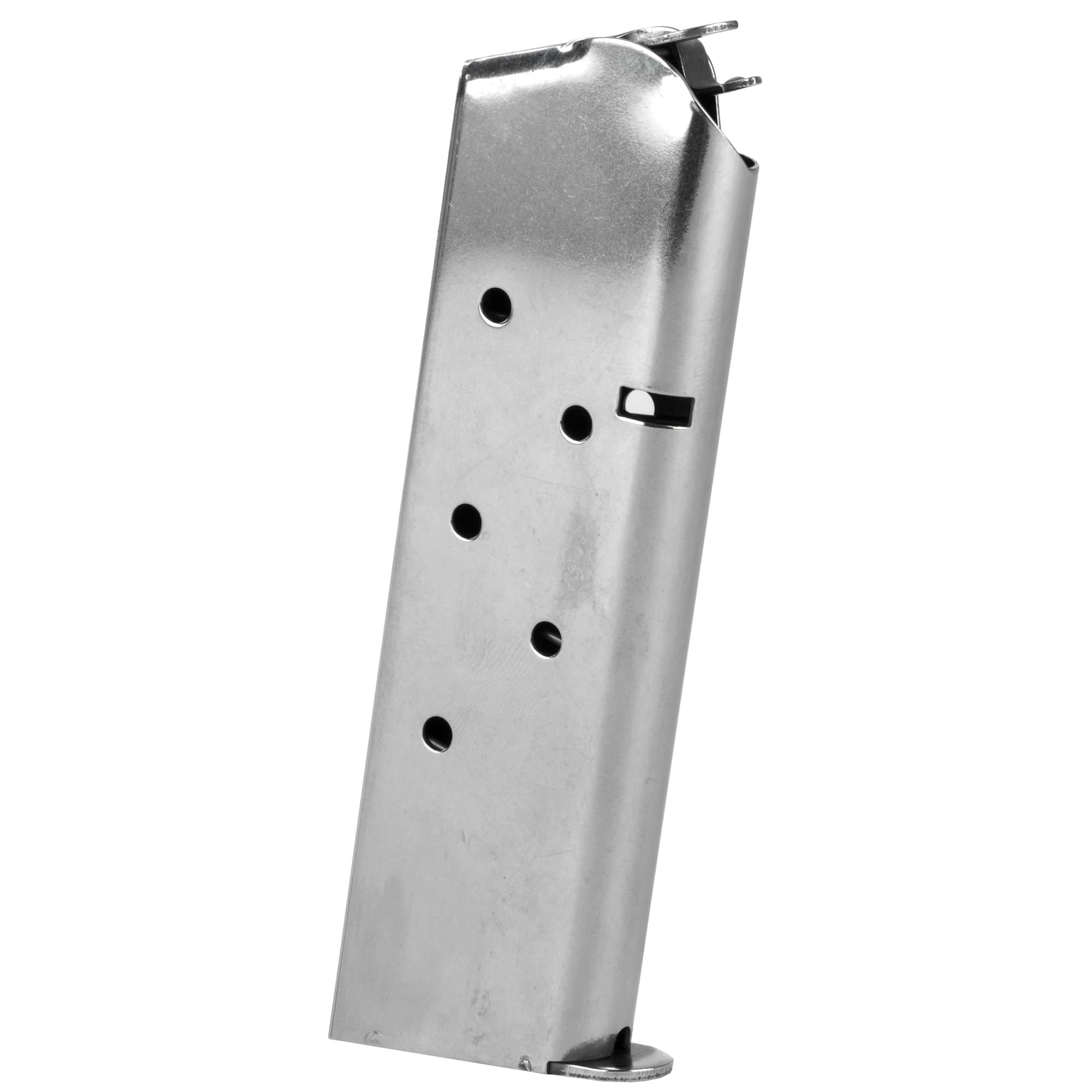 Springfield Armory 1911 7rd Stainless Steel Magazine .45 ACP Silver